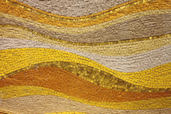 Waves style mosaic background — Stock Photo, Image