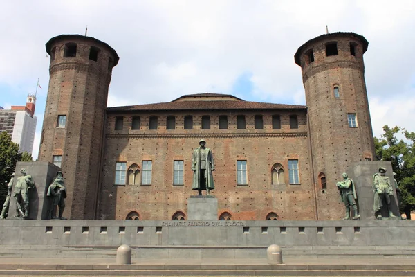 Acaja Castle in Turin, Italy — Stock Photo, Image