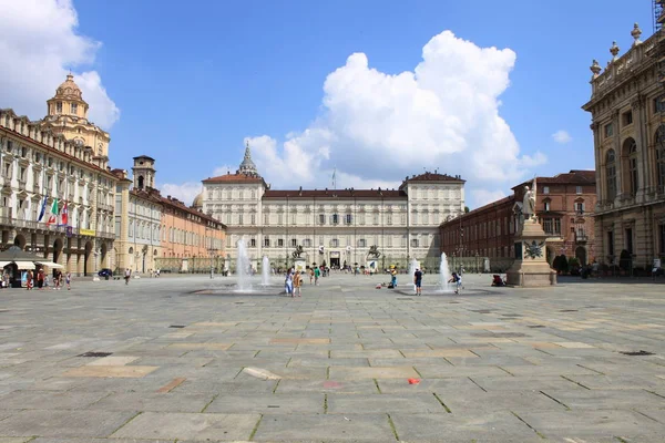 Koninklijk Paleis van Turijn, Italië — Stockfoto