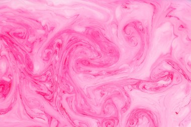 Renkli mermer arka plan. Su üzerinde boya lekeleri.