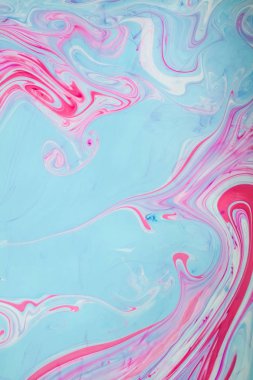 Soyut arka plan renkli. Boya su lekeleri. Ebru sanatı, mermer kağıt.