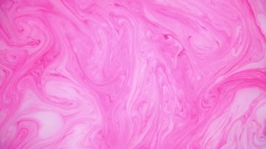 Su üzerinde pembe mürekkep lekeleri. Arka plan görüntüleri.