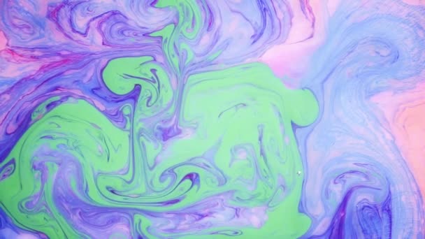 Manchas de tinta colorida na água. Imagens de fundo abstratas . — Vídeo de Stock