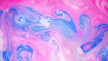 Hareket soyut boya mürekkep. Psychedelic arka plan görüntüleri. Renkli noktalar.