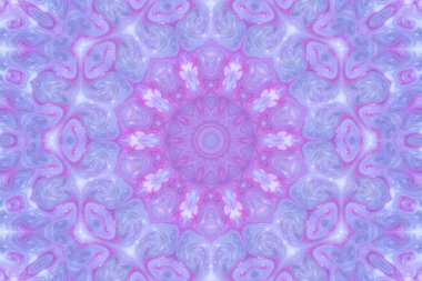 Soyut mandala. Hipnotik psychedelic arka plan. Seamless modeli.