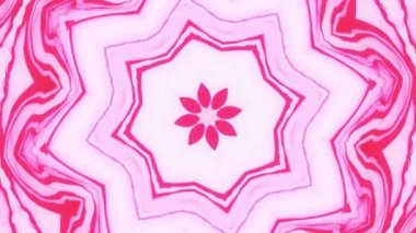 Soyut hareket grafik arka plan. Hipnotik mandala meditasyon için. Kaleydoskop sahne görsel efekt konser, müzik video, gösteri, sergi, Led ekranlar ve projeksiyon eşleme için.