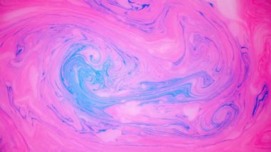 Hareket soyut boya mürekkep. Psychedelic arka plan görüntüleri. Renkli noktalar.