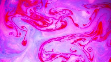 Hareket soyut boya mürekkep. Psychedelic arka plan görüntüleri. Renkli noktalar.