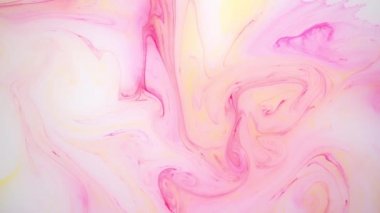 Soyut boya mürekkep, psychedelic arka plan. Su yüzeyinde renkli noktalar.