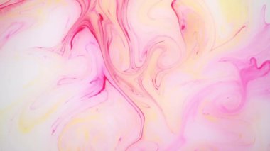 Soyut boya mürekkep, psychedelic arka plan. Su yüzeyinde renkli noktalar.