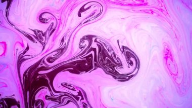 Hareket soyut boya mürekkep. Psychedelic arka plan görüntüleri. Renkli noktalar.