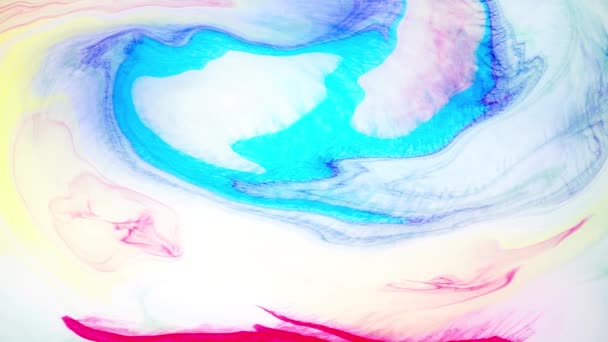 Encre de peinture abstraite en mouvement. Images de fond psychédéliques. Spots colorés .