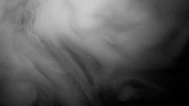 Su, hareket tasarımı için soyut görüntüleri mürekkep yaymak beyaz.