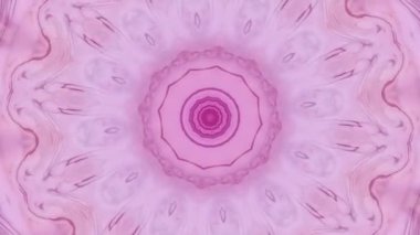 Soyut hareket grafik arka plan. Hipnotik mandala meditasyon için. Kaleydoskop sahne görsel efekt konser, müzik video, gösteri, sergi, Led ekranlar ve projeksiyon eşleme için.