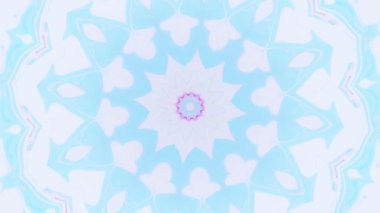 Soyut hareket grafik arka plan. Hipnotik mandala meditasyon için. Kaleydoskop sahne görsel efekt konser, müzik video, gösteri, sergi, Led ekranlar ve projeksiyon eşleme için.