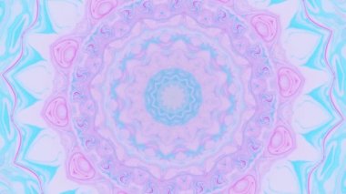 Soyut hareket grafik arka plan. Hipnotik mandala meditasyon için. Kaleydoskop sahne görsel efekt konser, müzik video, gösteri, sergi, Led ekranlar ve projeksiyon eşleme için.