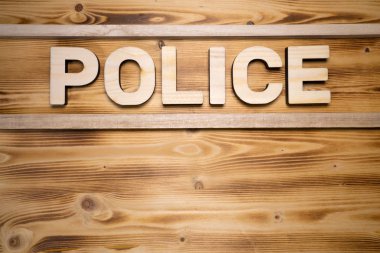 Ddd kelime ile yapı taşları ahşap tahta üzerinde yapılan.