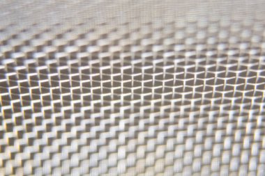 Metal tel kafes arka plan veya doku. Portre, makro.