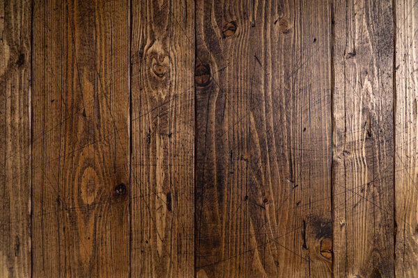 Old wooden texture background. Wooden table or floor.