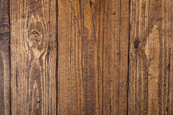 Old wooden texture background. Wooden table or floor.