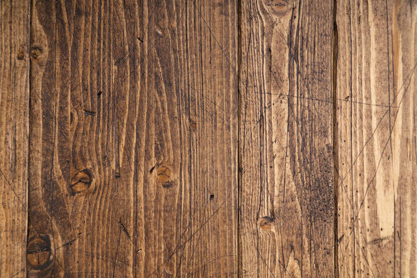 Old wooden texture background. Wooden table or floor.
