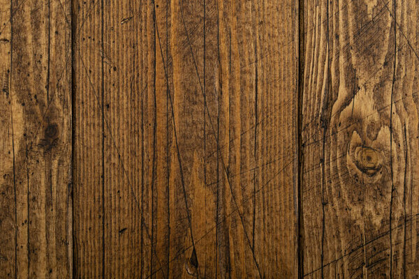 Old wooden texture background. Wooden table or floor.