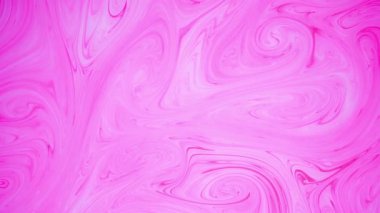 Su üzerinde pembe mürekkep lekeleri. Arka plan görüntüleri.