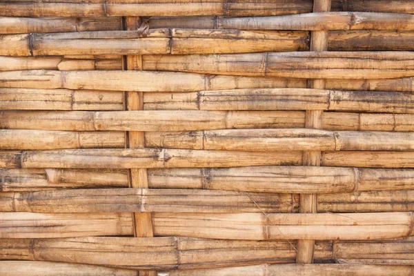 Woven bamboo background — Stock Photo, Image