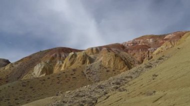 Sibirya 'nın Alyai bölgesindeki Mars manzarası.