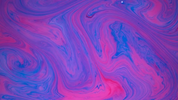 Macchie di inchiostro sull'acqua. Filmati astratti di sfondo . — Video Stock