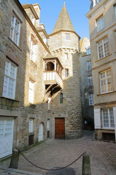 Saint Malo Francia Agosto 2018 Casa Della Duchessa Anna Situata — Foto Stock