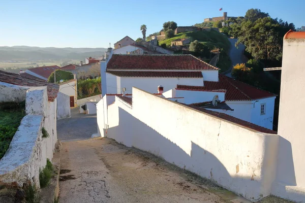 Eski Şehir Aljezur Arka Plan Costa Vicentina Algarve Portekiz Mağribi — Stok fotoğraf