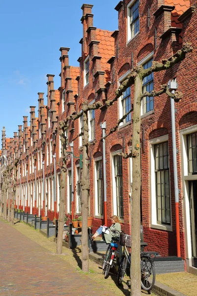 Haarlem Países Bajos Marzo 2019 Arquitectura Ornamentada Colorida Del Hito —  Fotos de Stock