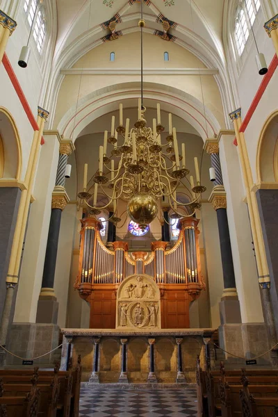 Maastricht Netherlands August 2019 Colorful Interior Basilica Saint Servatius 11Th — Stock Photo, Image