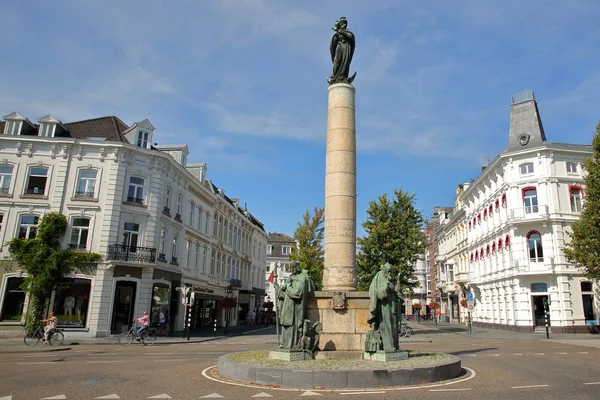 Maastricht Países Bajos Agosto 2019 Mariamonument Ubicado Barrio Wyck Representa —  Fotos de Stock