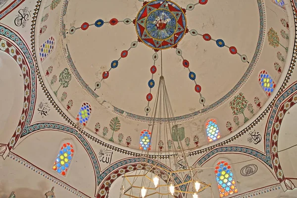 Mostar Bosnie Herzégovine Septembre 2019 Salle Prière Colorée Mosquée Koski — Photo