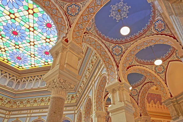 Sarajevo Bosnie Herzégovine Septembre 2019 Intérieur Coloré Vijecnica Ancienne Bibliothèque — Photo