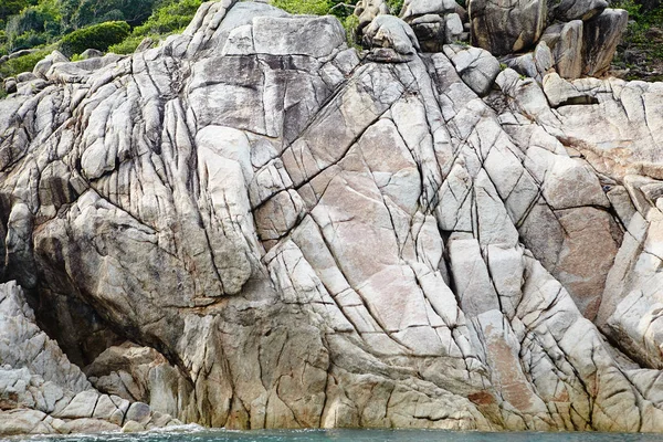 Coastal Rocky Cliff Koh Phangan Island Thailand — Stock Photo, Image