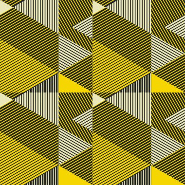kontrast siyah ve sarı geometrik seamless modeli. 