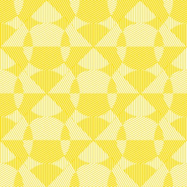 soluk sarı geometrik seamless modeli. 