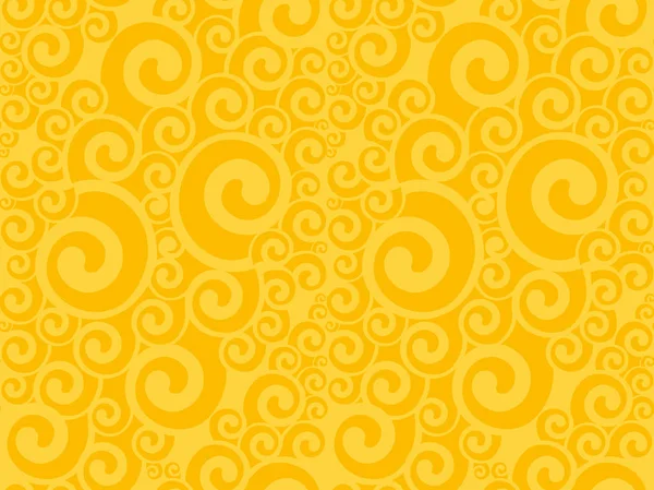 Art Nouveau swirl seamless pattern. — Stock Vector