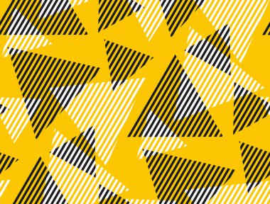 Soyut geometrik dikişsiz desen. 