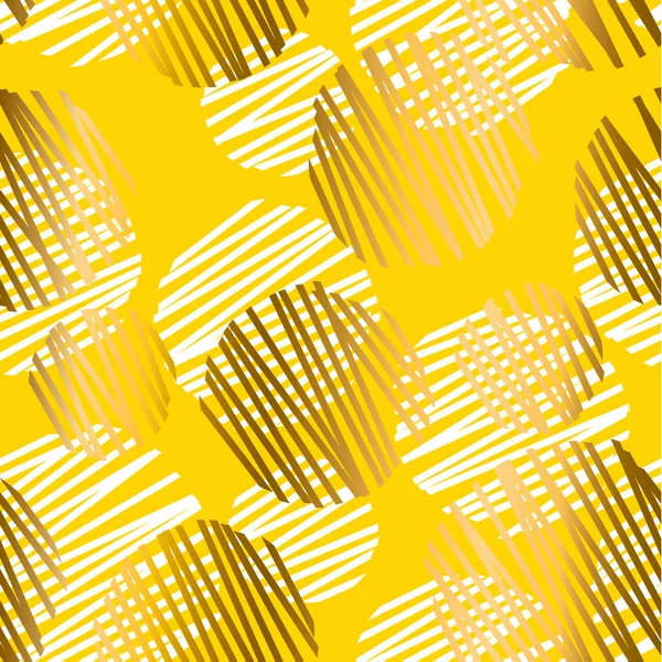 Patrón sin costura amarillo verano abstracto . — Archivo Imágenes Vectoriales