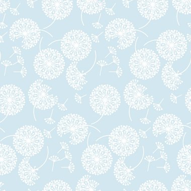 İhale soluk renk soyut karahindiba çiçekler 