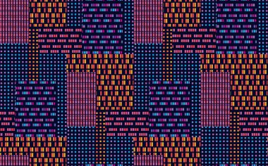 Soyut büyük şehirde gökdelenler seamless modeli.