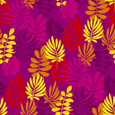 Soyut safari tarzı çiçek seamless modeli. 