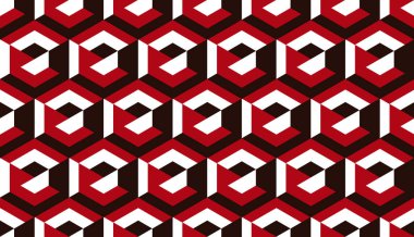 Basit geometri seamless modeli 