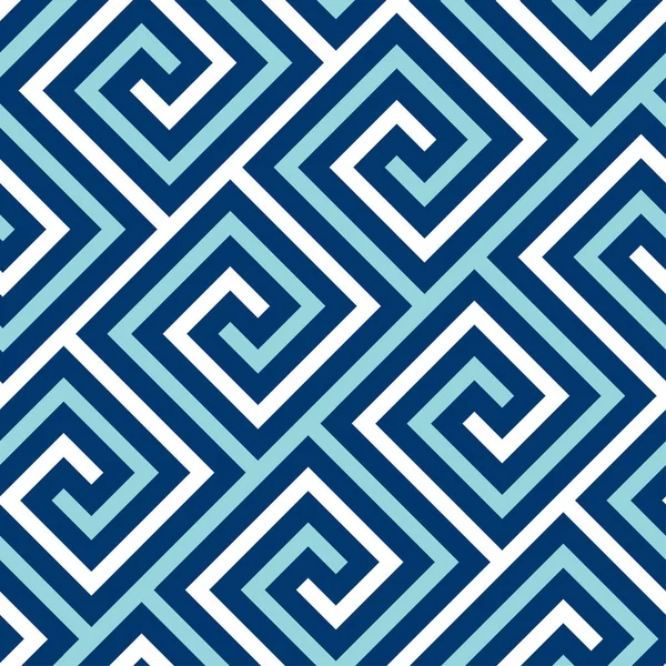 Kavramı mavi ve beyaz deniz seamless modeli. 