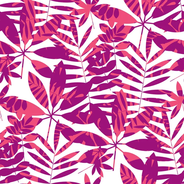 Dikişsiz desen kavramı tropikal yaprak.