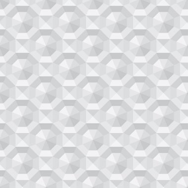 3D yanılsama çokgen geometrisi seamless modeli 